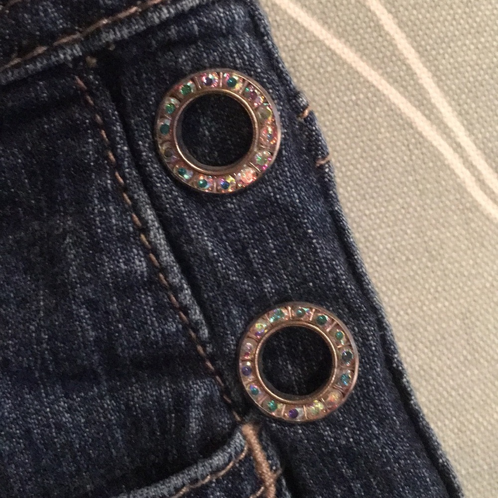 Ethyl Jeans 10 Classic bling detail boot cut - Picture 4 of 6